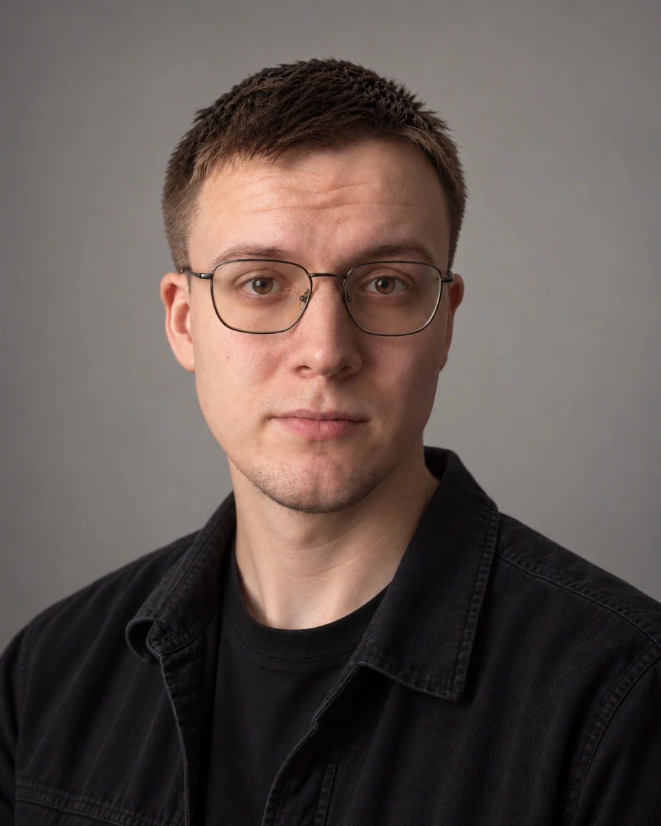 Portrait of Viacheslav Guzev